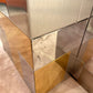 *ON HOLD. Vintage Paul Evans Style Mixed Metal 'Cityscape' Stepped Pedestal