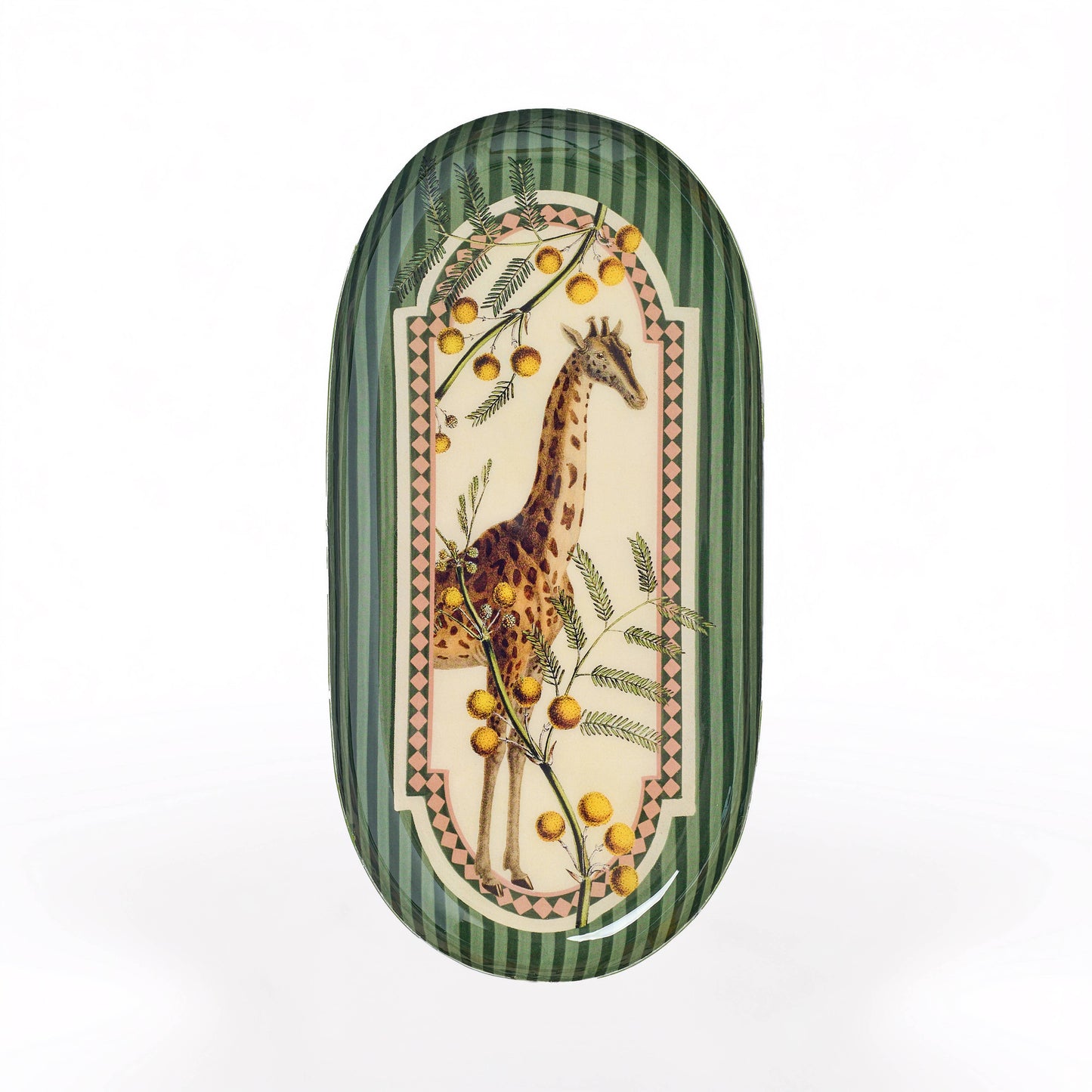 Giraffe Enamel Catchall Tray by Roomytown London