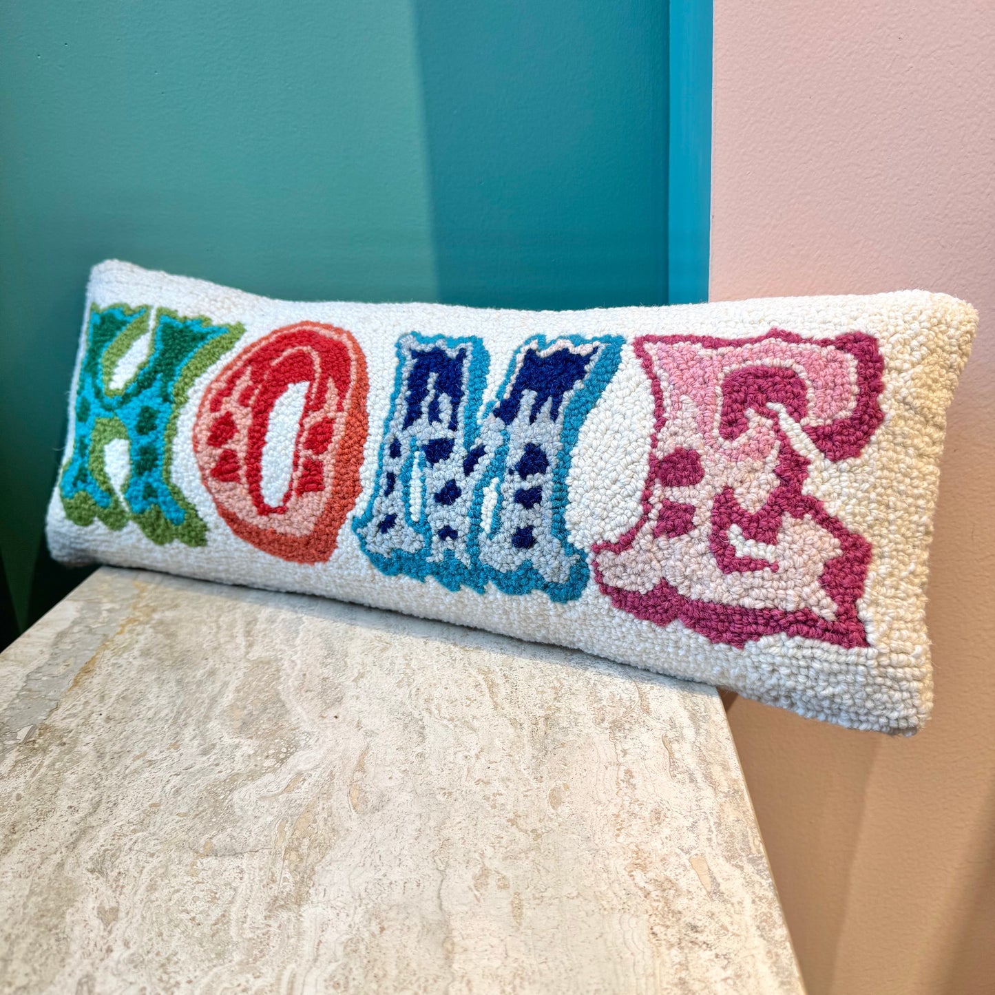 Colorful Home Hook Pillow