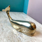 Vintage Brass Whale Figurine/Paperweight