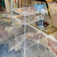 Vintage 3 Tier Lucite Shelf/Side Table