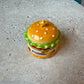 Little Burger Hand Painted Ceramic Trinket Box