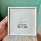 Vintage Porcelain Square Trinket Box by Shafford