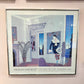 Vintage Framed Thomas McKnight 'Harlequin' Print