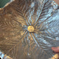 Vintage Wilton Co Pewter Cabbage Leaf Serving Bowl and Utensils