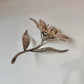 Vintage Silver-Plated Flower with Individual Petal Ashtray/Dishes by PLAME Spain