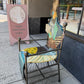 Vintage Hand Crafted Bentwood and Metal Picasso Chair by OLF