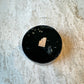 Vintage Circular Lacquered Trinket Box