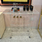 Vintage Lucite Bar Cart and Wine Rack