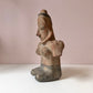 Vintage Large Mid-Century Handcrafted Terracotta Mexican Seated Woman