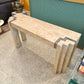 Vintage Maitland Smith Style Tessellated Console Table