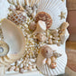 Vintage Shell Encrusted Mirror