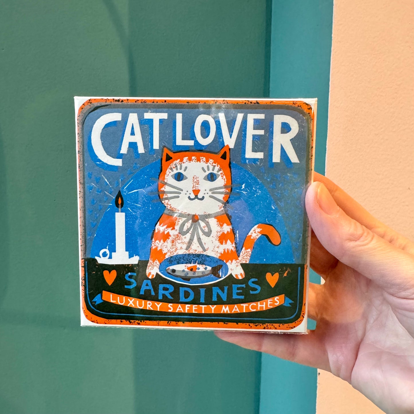 Cat Lover Sardines Luxury Box of Matches