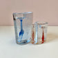 Vintage Kosta Boda 'Two Sweet Hearts' Two-Piece Nesting Set