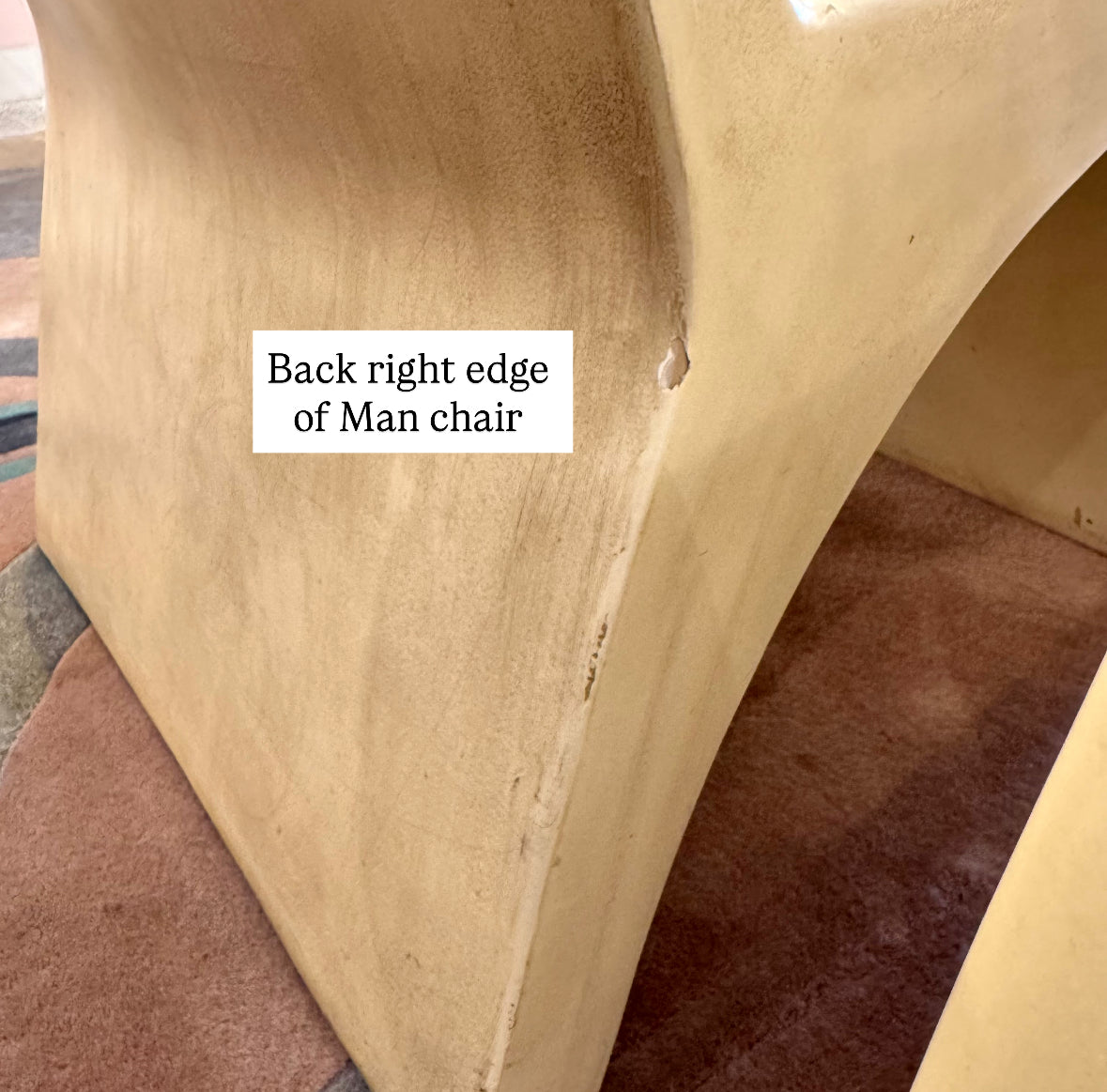 Vintage Pair of Man and Woman Fiberglass "Chairacters" by Altina Schinasi