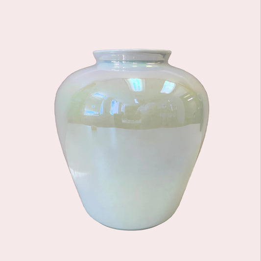 Vintage Opalescent Glass Vase