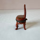 Vintage Ceramic Chair Trinket Box