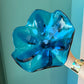 Vintage 1960's "Bluenique" Art Glass Candy Bowl