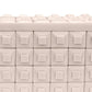 Beige Resin Geometric Decorative Box