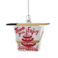 Glass  "Thank You Enjoy" Chinese Take-Out Box Ornament