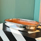 Vintage Engraved Silver Catchall/Cocktail Tray
