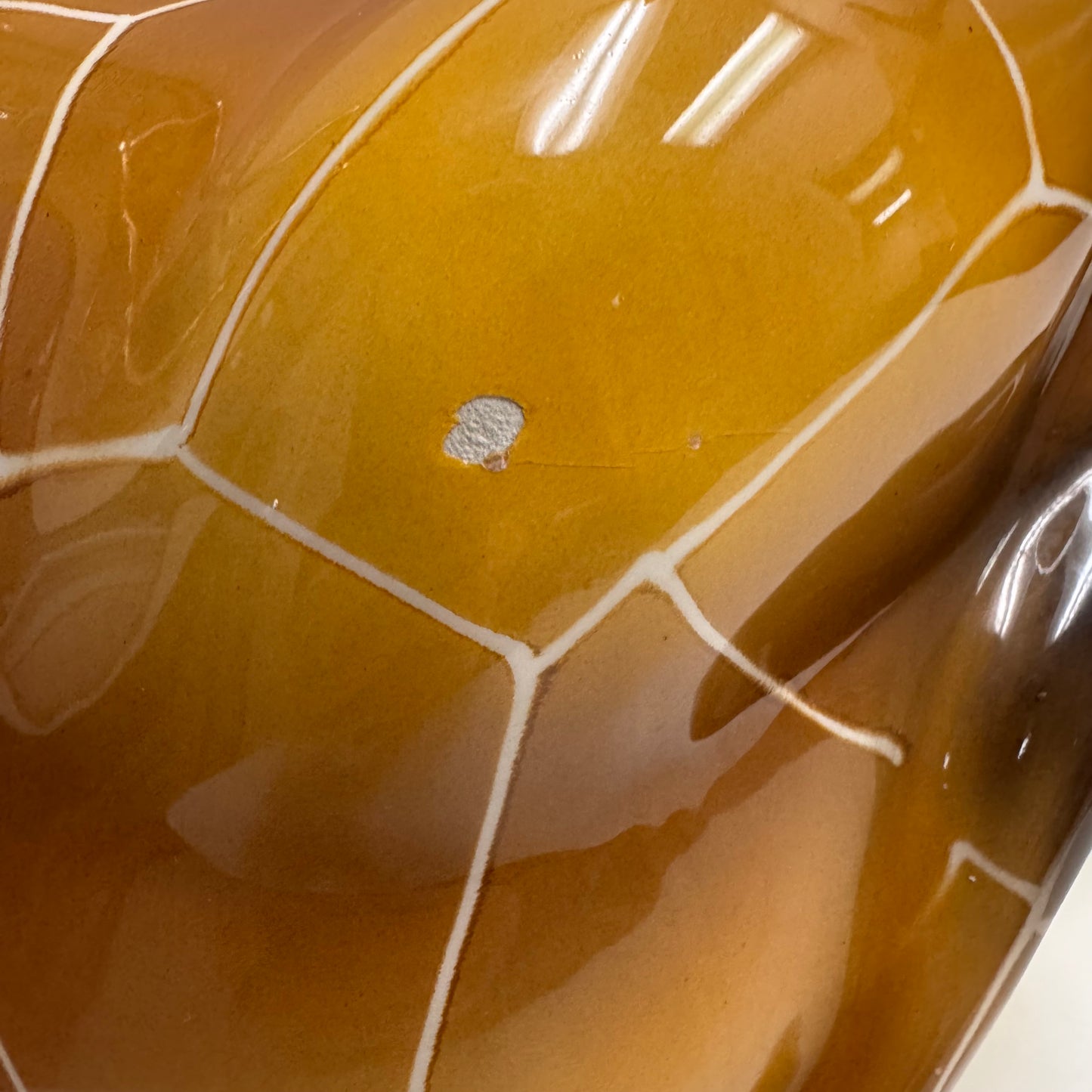 Vintage Large Italian Ceramic Giraffe Statue