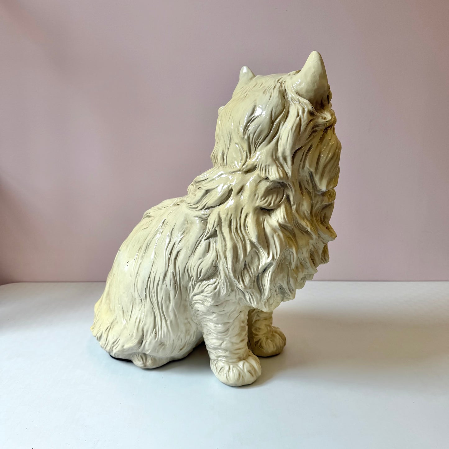 Vintage Mid-Century Extra Large 1960’s Persian Cat Statue