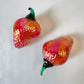 Vintage Iridescent Glass Fruit/item