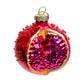 Beaded Glass Pomegranate Ornament