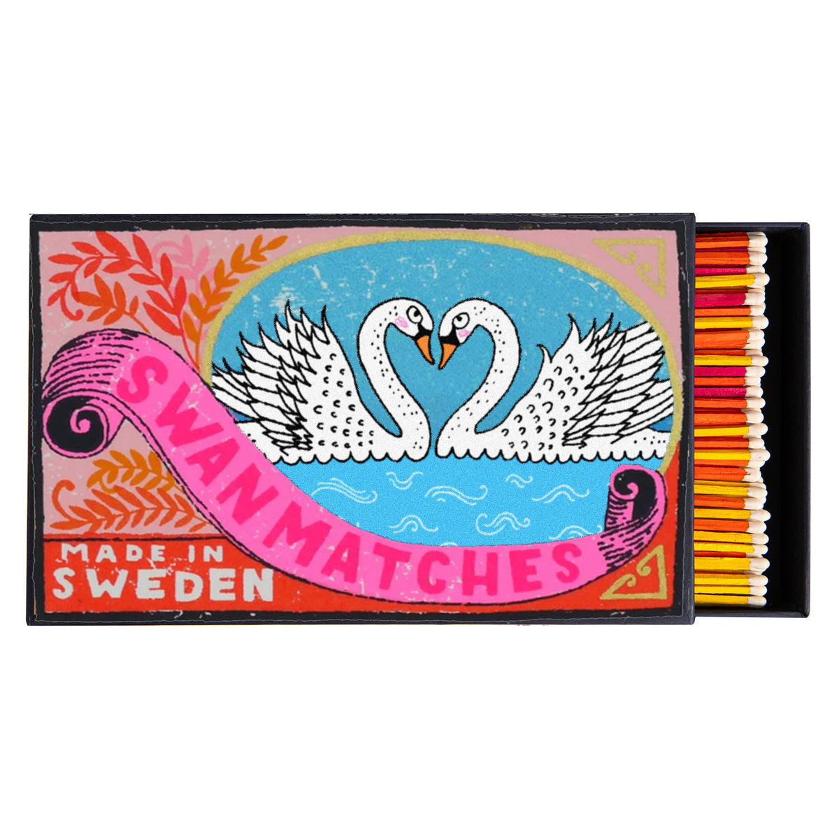 Two Swans Giant Safety Matches by Archivist