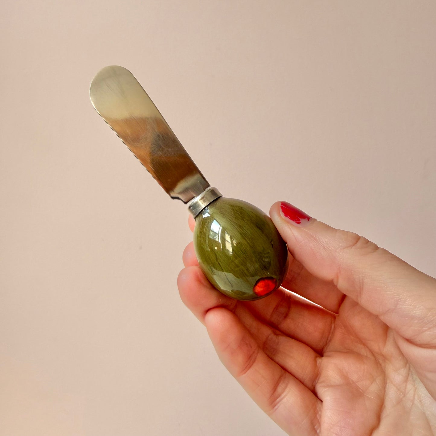 Vintage Cheese Burger Dip Bowl with Spreader