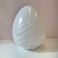 Vintage Large Vetri Murano Glass Egg Lamp