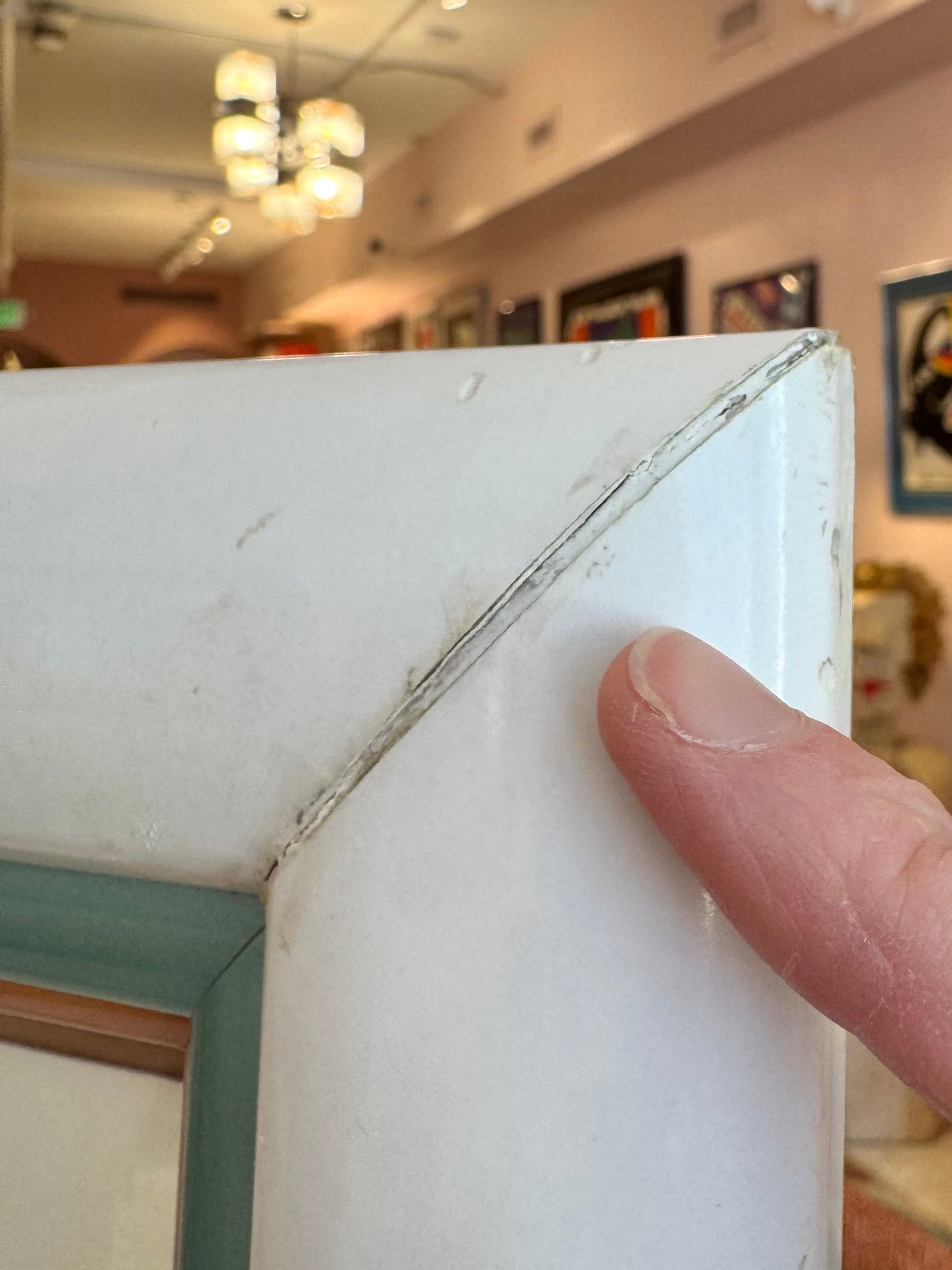 Vintage "At Water's Edge" Flamingo Signed and Numbered Lithograph by Marcel