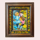 Vintage Small Original Framed "The Buttercup Day" 1982 Acrylic on Board Painting by Phyllis Londraville