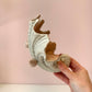 Vintage Fitz and Floyd Ceramic Footed Shell Dish