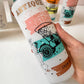 Vintage Set of 6 Anchor Hocking “Antique Autos” Frosted Glass Tumblers