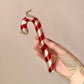 Glass Candy Cane Ornament