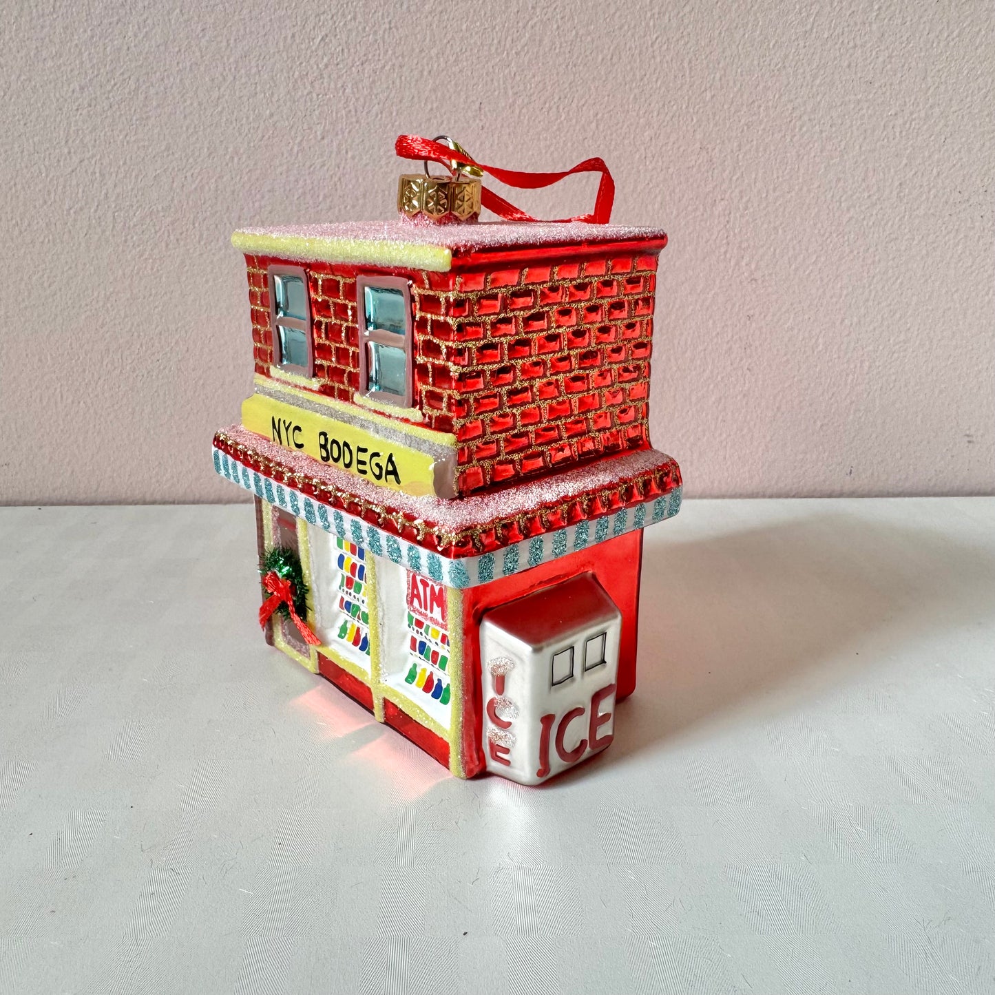 NYC Glass Bodega Ornament