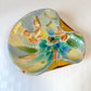 Vintage Yellow Tutti Frutti Murano Glass Bowl