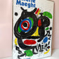 Vintage 1970 Joan Miro "Sculptures' Exhibition Framed Poster