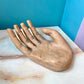 Vintage Decorative Wooden Hand Sculpture