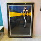 Large Vintage Framed Lithograph Titled "Paris En Vogue" by Rene Gruau Signed/Numbered