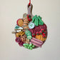 Charcuterie Board Resin Ornament