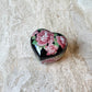 Vintage Otagiri Floral Heart Box