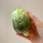 Vintage 1989 Fitz & Floyd Artichoke Ceramic Salt & Pepper Shaker Set