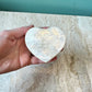 Vintage Capiz Shell Heart Trinket Box