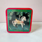 Vintage Carousel Horse Ornament in Box #9