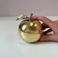 Vintage Brass Apple Bell