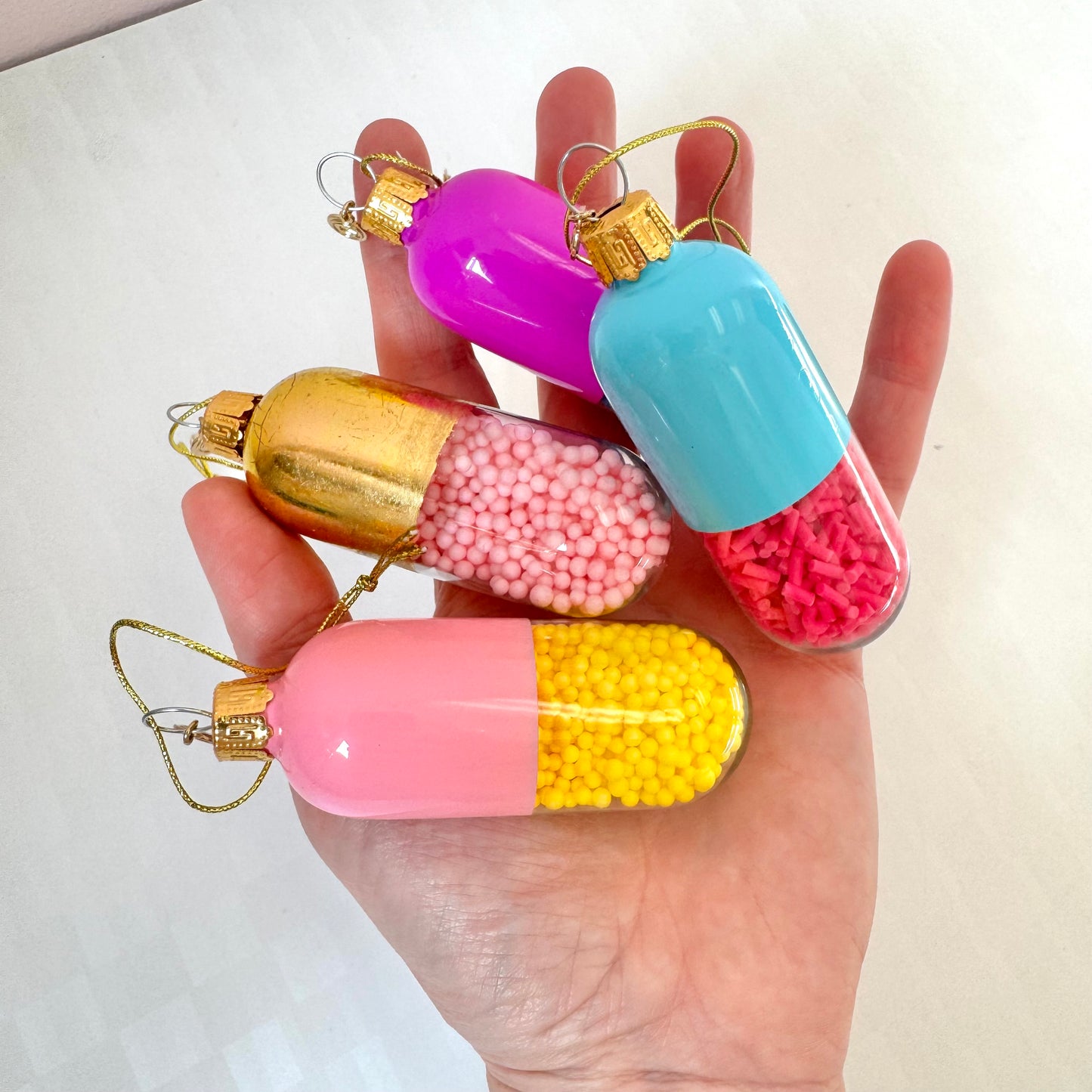 Happy Pill Ornament