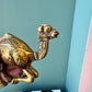 Small Vintage Brass Camel Figurine